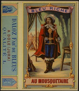 Rótulo do produto para Blue Rich Musketeer de French School