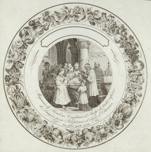 Rótulo de produto para uma confeitaria francesa de French School