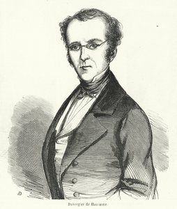 Prosper Duvergier de Hauranne, político francês de French School