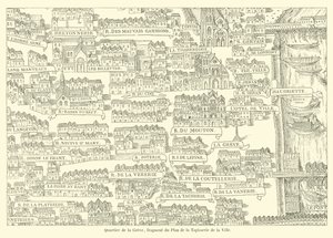 Bairro Greve, fragmento do Plano da Tapeçaria da Cidade de French School