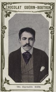 Raynaldo Hahn (foto colorida) de French School