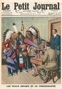 Índios Vermelhos e o Fonógrafo de French School