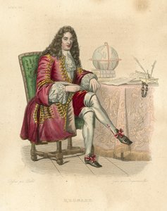 Regnard (gravação a cores) de French School