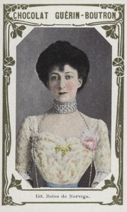 Rainha da Noruega (foto colorida) de French School