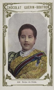 Rainha do Sião (foto colorida) de French School