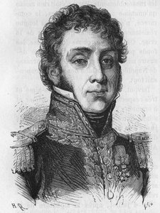 Remy Joseph Isidore Exelmans (ou Exelmans), Marechal e Peer da França (1775-1852) - in "A História da França" de Henri Martin de French School