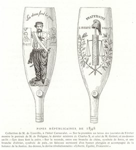 Canos republicanos, Revolução de 1848, França de French School