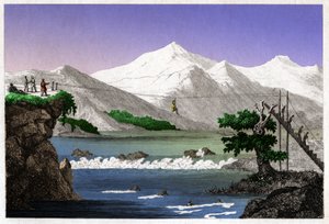 Rio Magdalena. (gravura, ca. 1840) de French School