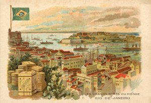 Rio de Janeiro, Brazil (chromolitho) de French School