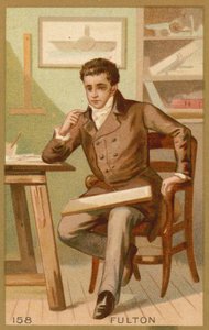 Robert Fulton, engenheiro e inventor americano de French School