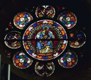 Rose window de French School