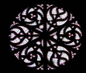 Rose window de French School