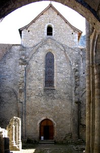 Ruínas da Abadia Beneditina de French School