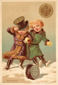Rússia (chromolitho) de French School