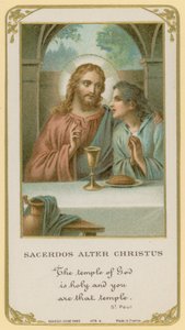 Cristo, o segundo sacerdote de French School