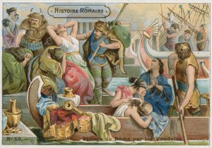 Saco de Roma pelos vândalos, 455 de French School