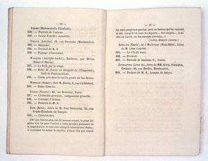 Salon des Recusa entrada de catálogo para Whistlers Dame Blanche (Sinfonia em Branco No.1: The White Girl) 1863 de French School