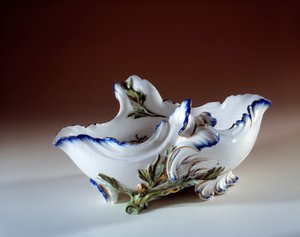 Sauciere em rocaille chamado Duplessis. França de French School