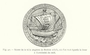 Selo da cidade inglesa de Boston de French School
