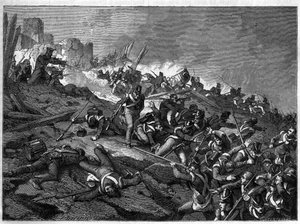 Cerco de Burgos de 18 de Setembro a 22 de Outubro de 1812 - A campanha de Espanha e Portugal (1808 - 1814) (de 18 de Setembro a 22 de Outubro de 1812: A sede de Burgos) - em "História do império seguindo a história do consulado" por Adolphe Thiers -187 de French School