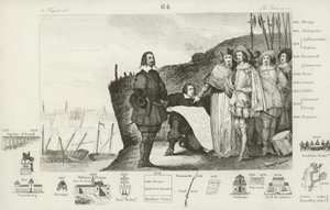 Cerco de La Rochelle, França, 1627-1628 de French School