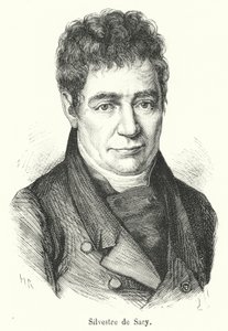 Silvestre de Sacy (gravura) de French School