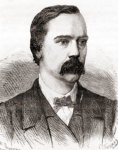 Sir Charles Tilston Bright, de Les Merveilles de la Science, publicado por volta de 1870 (gravura) de French School