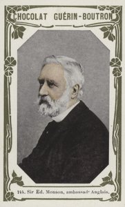Sir Edmund Monson, embaixador inglês (foto colorida) de French School