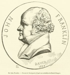 Sir John Franklin (gravura) de French School
