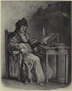 Sir John Froissart (fotogravura) de French School