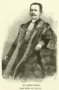 Sir Joseph Renals, Lord Mayor de Londres (gravura) de French School