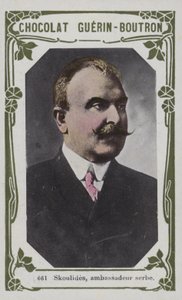 Skoulides, ambassadeur serbe (foto colorida) de French School