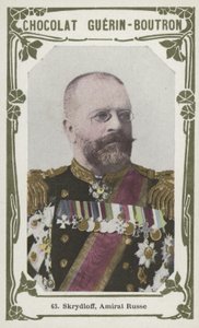 Skrydloff, almirante russo (foto colorida) de French School