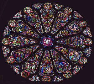 Janela rosa do Sul, 1235-40 de French School