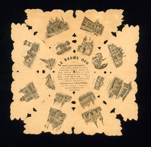 Lembrança da Exposição Universelle 1889, Paris, França (litho) de French School