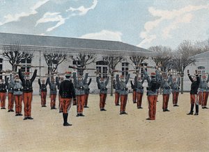 Escola militar especial de Saint-Cyr (Saint Cyr), serviço interno: início da formação. de French School