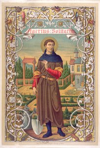 São Fiacre (d.670) de French School