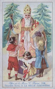 São Nicolau (cor litho) de French School