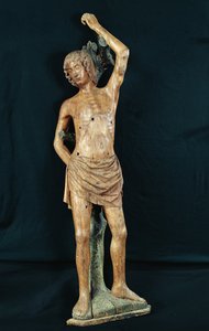 São Sebastião, séc. XV-XVI (madeira)