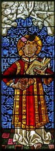 Santo Estevão (vidro manchado) de French School