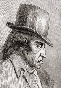 Stanislas Marie Maillard, gravado por J. Gauchard depois de Bocourt, de "História da Revolução Francesa" por Louis Blanc (1811-82) de French School