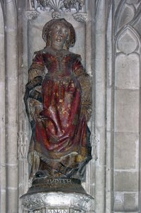 Estátua de Judith (pedra policromada)