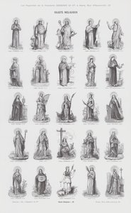 Tópicos religiosos (gravura) de French School