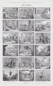 Tópicos religiosos (gravura) de French School