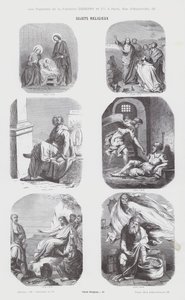 Tópicos religiosos (gravura) de French School