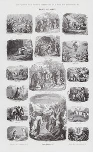 Tópicos religiosos (gravura) de French School