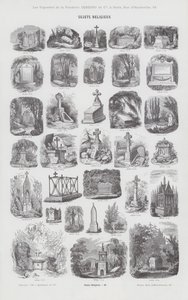 Tópicos religiosos (gravura) de French School