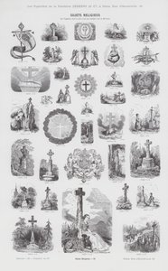 Tópicos religiosos (gravura) de French School