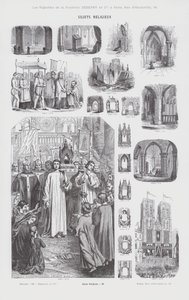 Tópicos religiosos (gravura) de French School