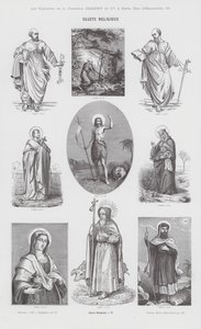 Tópicos religiosos (gravura) de French School
